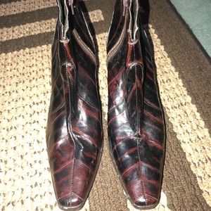 2 pair Eel skin Boots